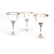 Harald Nielsen for Georg Jensen: A set of three cocktail cups. #479A. H: 10,5cm. 
D: 7,7cm. W: 292gr (3)