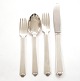Hans Hansen, Kolding, Denmark. Silver cutlery set "Arvesølv 4". 63 pieces