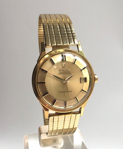 Omega Constellation Automatic Pie Pan, 18kt guld, 
ref. 14902 62SC. År 1961-62