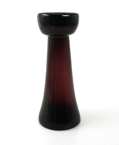 Hyacintglas, mørk lilla. Danmark 1860-80. H: 22,2
