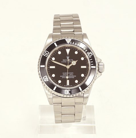 Rolex Submariner Ref. 14060 M. Sold by Klarlund 
Kopenhagen august 2009