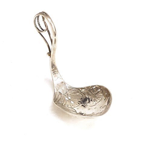 Frederik Kastor Hansen, Denmark: 1871-1918: 
Sprinkle spoon for sugar, silver. Size: 8x8cm. W: 
29,4gr