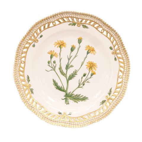 Flora Danica plate by Royal Copenhagen. #3554. D: 
22,5cm