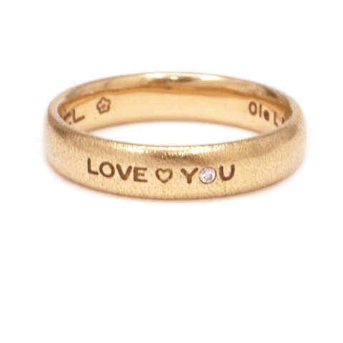 Ole Lynggaard Copenhagen Love Ring 4 aus 14kt 
Gold. Ringgr. 56