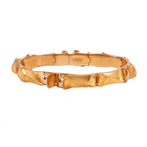 Lapponia 18kt Gold Armband Jahrgang 1980. L: 
18,5cm