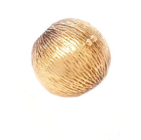 Ole Lynggaard Copenhagen 14kt gold clasp. D: 10mm