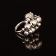 Georg Jensen: Moonlioght Grape-Ring, sterlingsilver. 2,6x3,5cm. Ringsize: 58