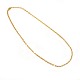 14kt gold anchor necklace by B. N. Henriksen, Denmark. L: 51cm. W: 31,4gr