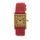 Cartier Tank Vermeil Quartz i forgyldt sterling sølv. Kassemål: 28x20mm