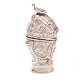 Riechdose aus Silber von A. Jørgensen, Kopenhagen 1773.H: 8cm