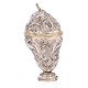 Riechdose aus Silber gestempelt DCB 1755. H: 8cm