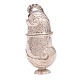 Riechdose aus Silber. Ungestempelt. H: 8cm