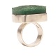 Anni & Bent Knudsen sterlingsølv ring med rå malakit. Ringstr. 56
