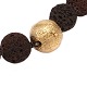 Ole Lynggaard Copenhagen 14kt Gold Kugelschliesse. D: 14mm