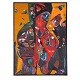Mogens Balle Painting. Mogens Balle (1921–1988), oil on canvas.The painting is signed "M.B." and titled Maleri ("Painting"), dated 1953. It is therefore an early work from Mogens Balle