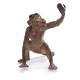 Wiener bronze figur i form af abe stemplet Bergman. H: 9,8cm