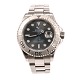Rolex Yachtmaster ref. 16622 med certifikat dateret London februar 2005 monteret med rhodium skive. D: 40mm