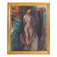 Kai Nielsen Gemälde.Kai Nielsen, 1882-1924, Öl auf Leinwand.Modellstudie, signiert und datiert 1916. Aus der Sammlung Tetzen-Lund und mit Stempel der Sammlung.Bildmaß: 95x74cm. Mit Rahmen: 109x88cm