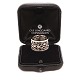 Ole Lynggaard Copenhagen 18kt whitegold ring with four diamonds. Ringsize: 58