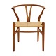 Hans J. Weger Y-stole. Hans J. Wegner: Et sæt på seks Y-stole i røgbejdset eg. Design fra 1949