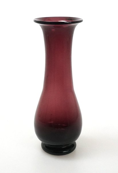 Hyacintglas, mørk lilla. Danmark ca. år 1860-80