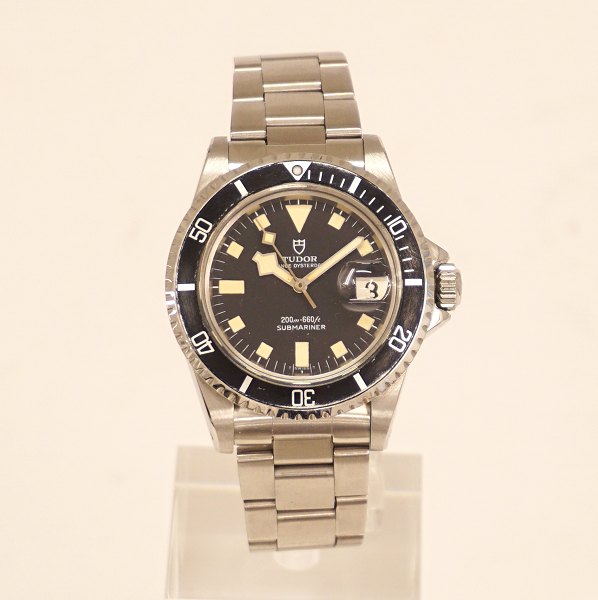 Tudor Submariner Snowflake black, Ref. 94110. Jahr 1975. D: 40mm