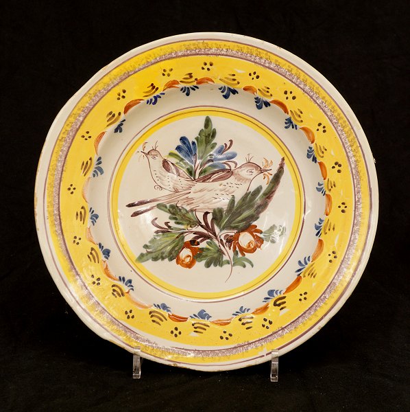 Large Kellinghusen plate circa 1800. D: 32cm