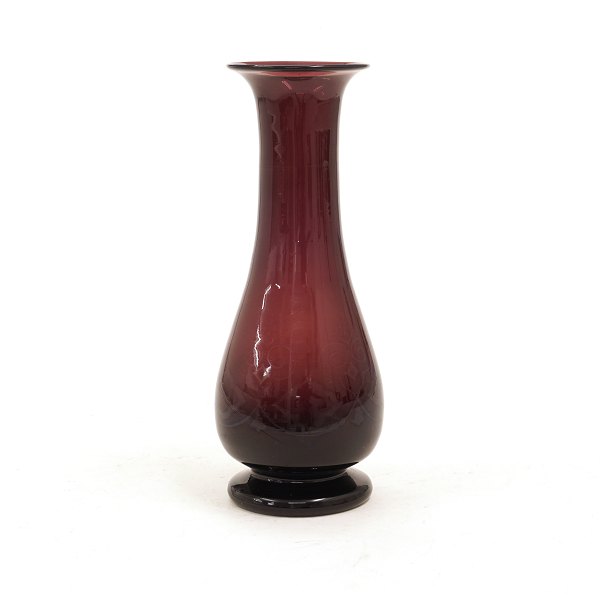 Zwiebelglas. Dänemark 2. Hälfte des 19. Jahrhunderts. H: 21,5cm