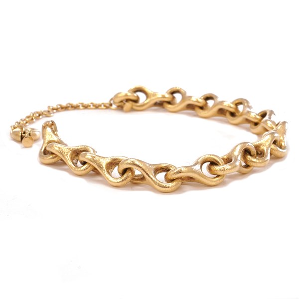 Ole Lynggaard Copenhagen 14kt gold bracelet. L: 24cm